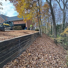 Full-Landscape-Renovation-Retaining-Wall-Replacement-Black-Aluminum-Fence-Installation-in-Winston-Salem-NC 8